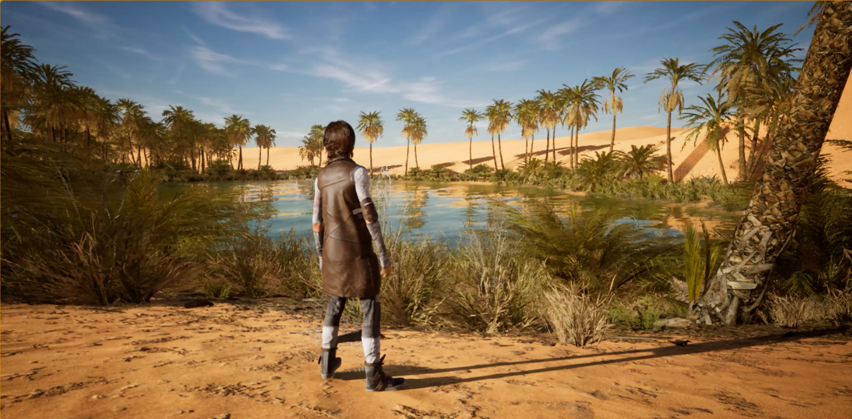 Custom female outfit for Metahuman character Low-poly 3D model_17