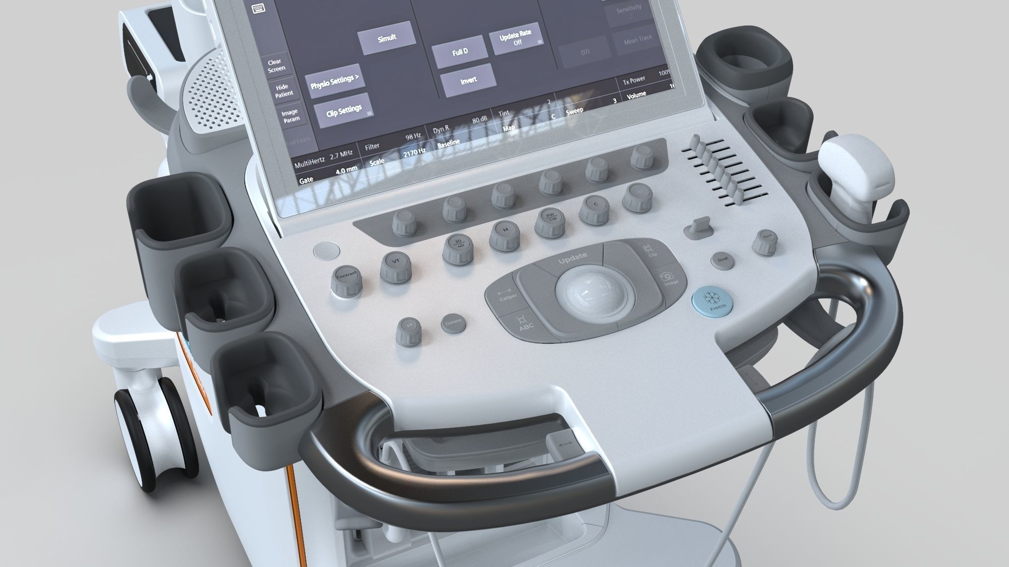 Siemens healthineers Acuson sequoia 3D model_7