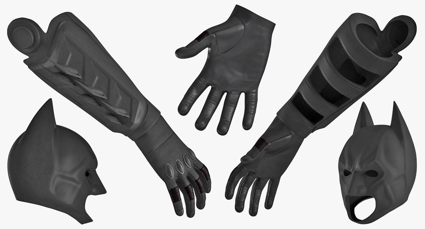 Batman Fighting Pose  3D model_11