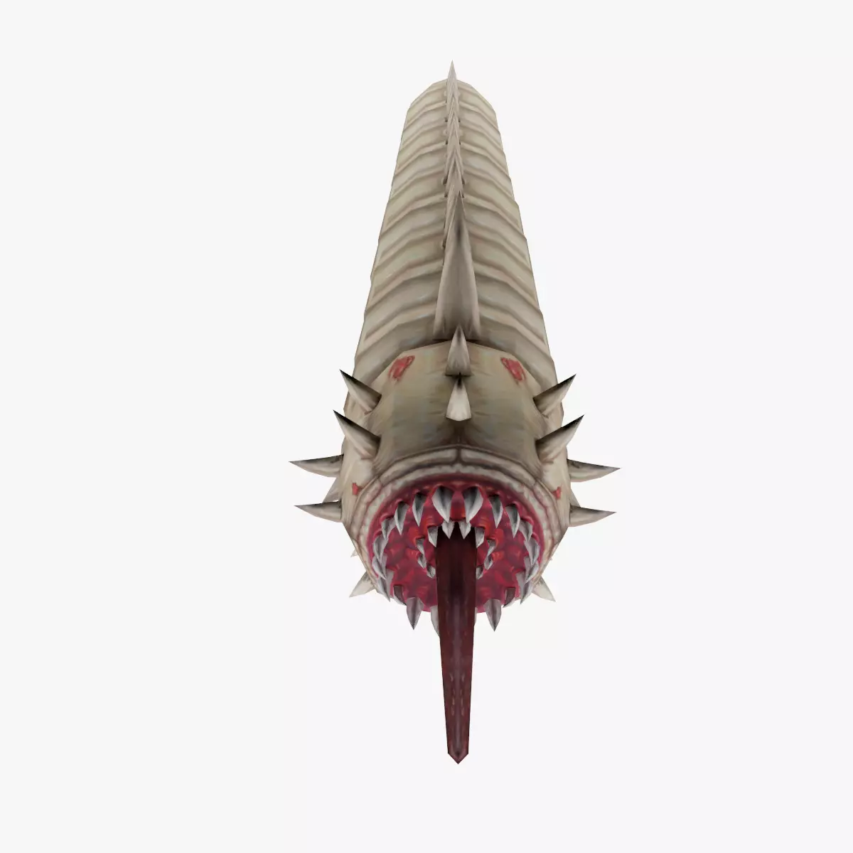 Monster insect worm boss shachong 3D model_0