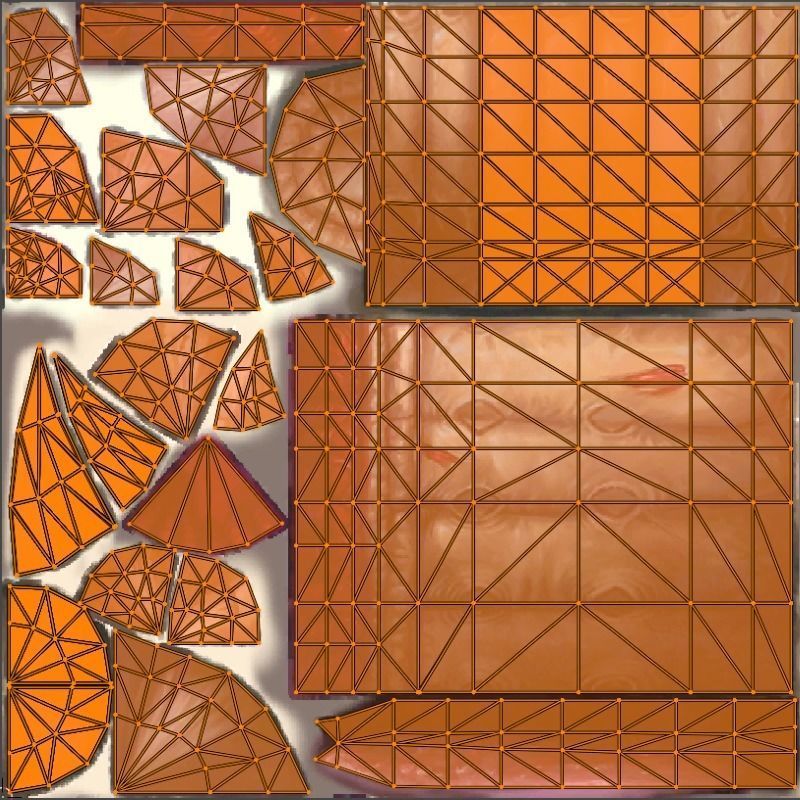 Monster insect worm boss shachong 3D model_7