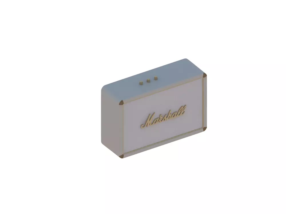 Marshall Speaker Free 3D model
