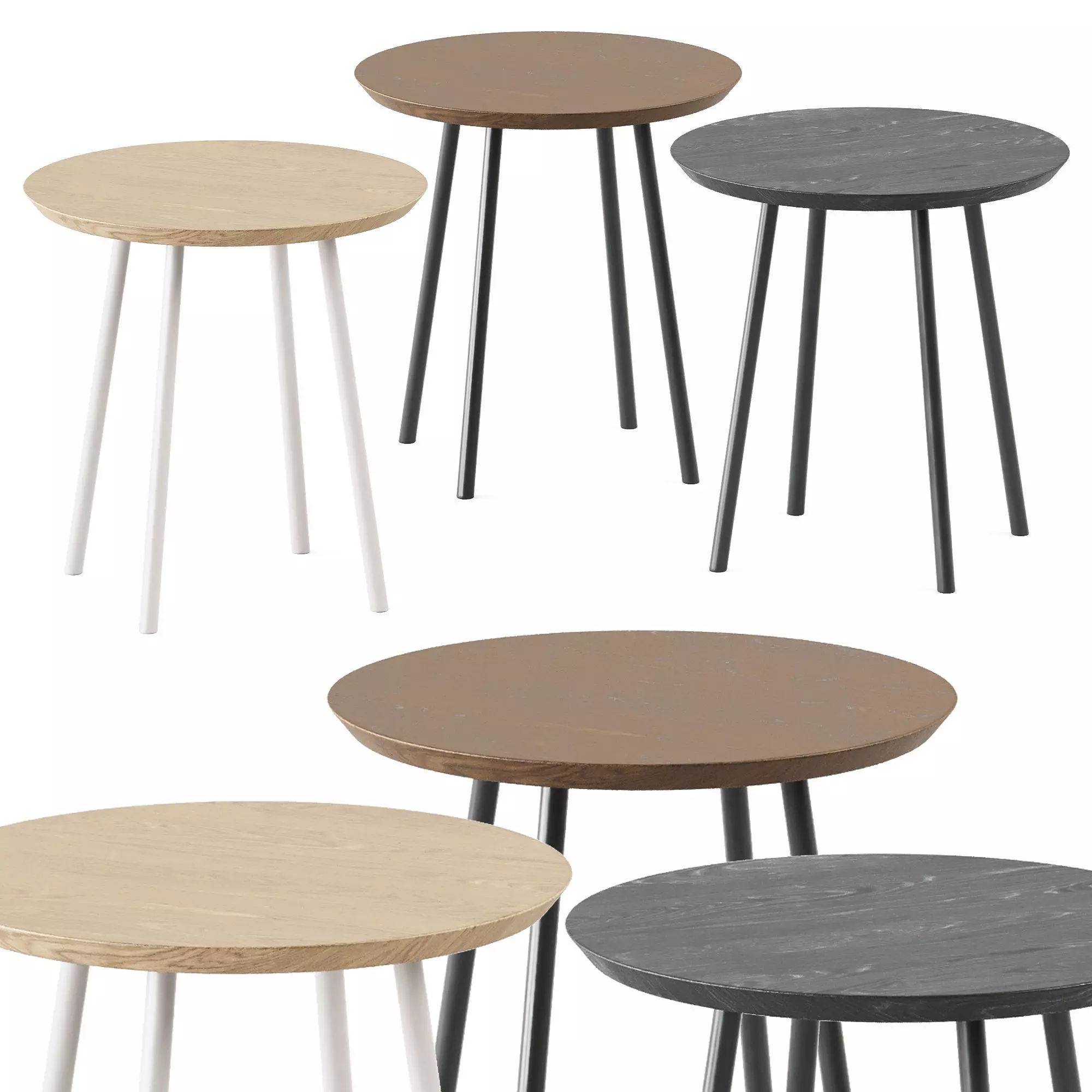 JYSK Side Table NYBO 3D model_0