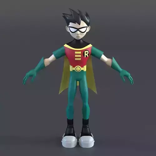 Robin Cartoon Character