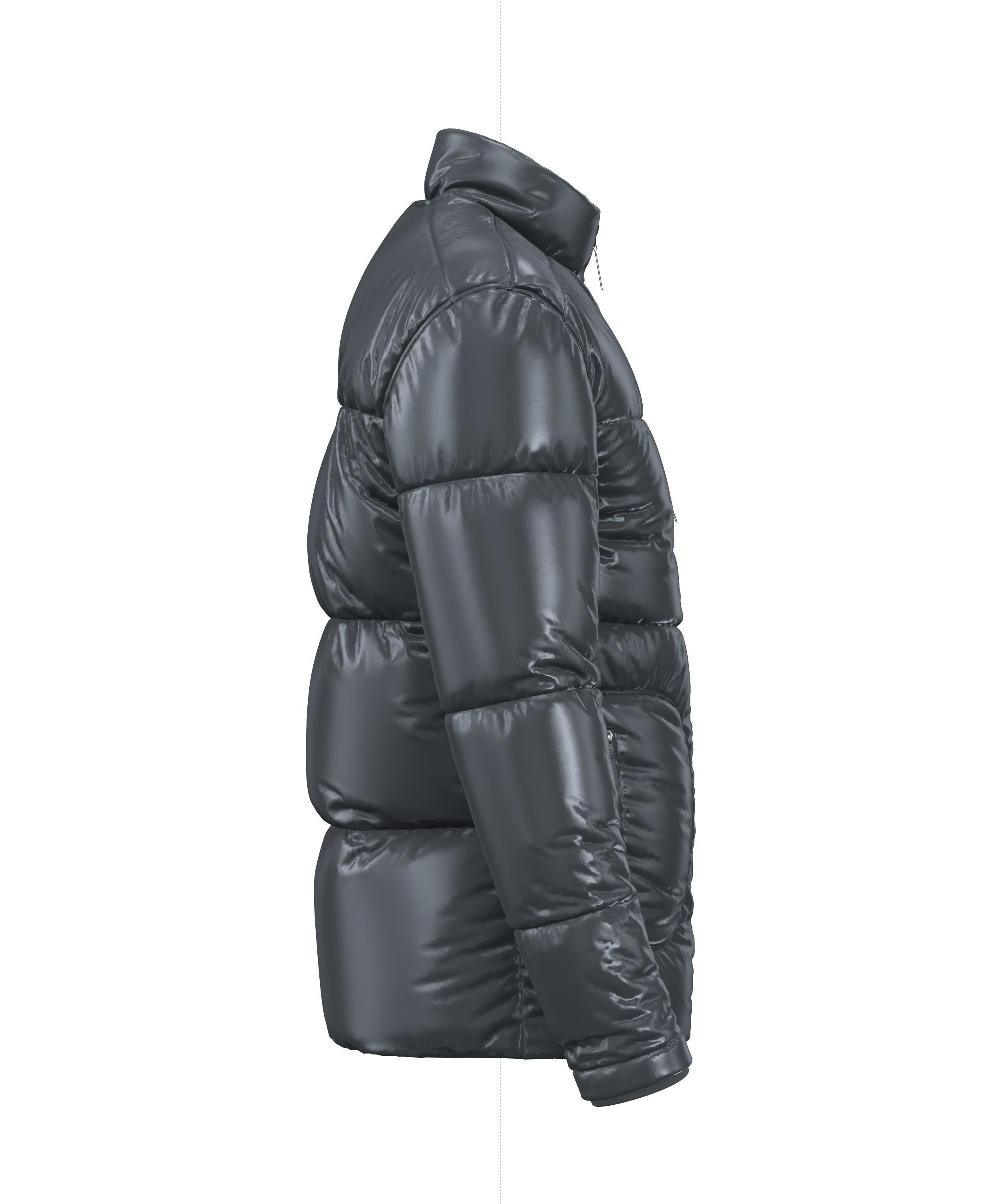 Puffer Jacket 3d Model 3D model_5