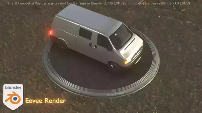 City Car 68 Commercial Transporter Type-C Silver