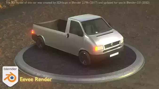 City Car 69 Commercial Pickup 3500 Type-C Silver