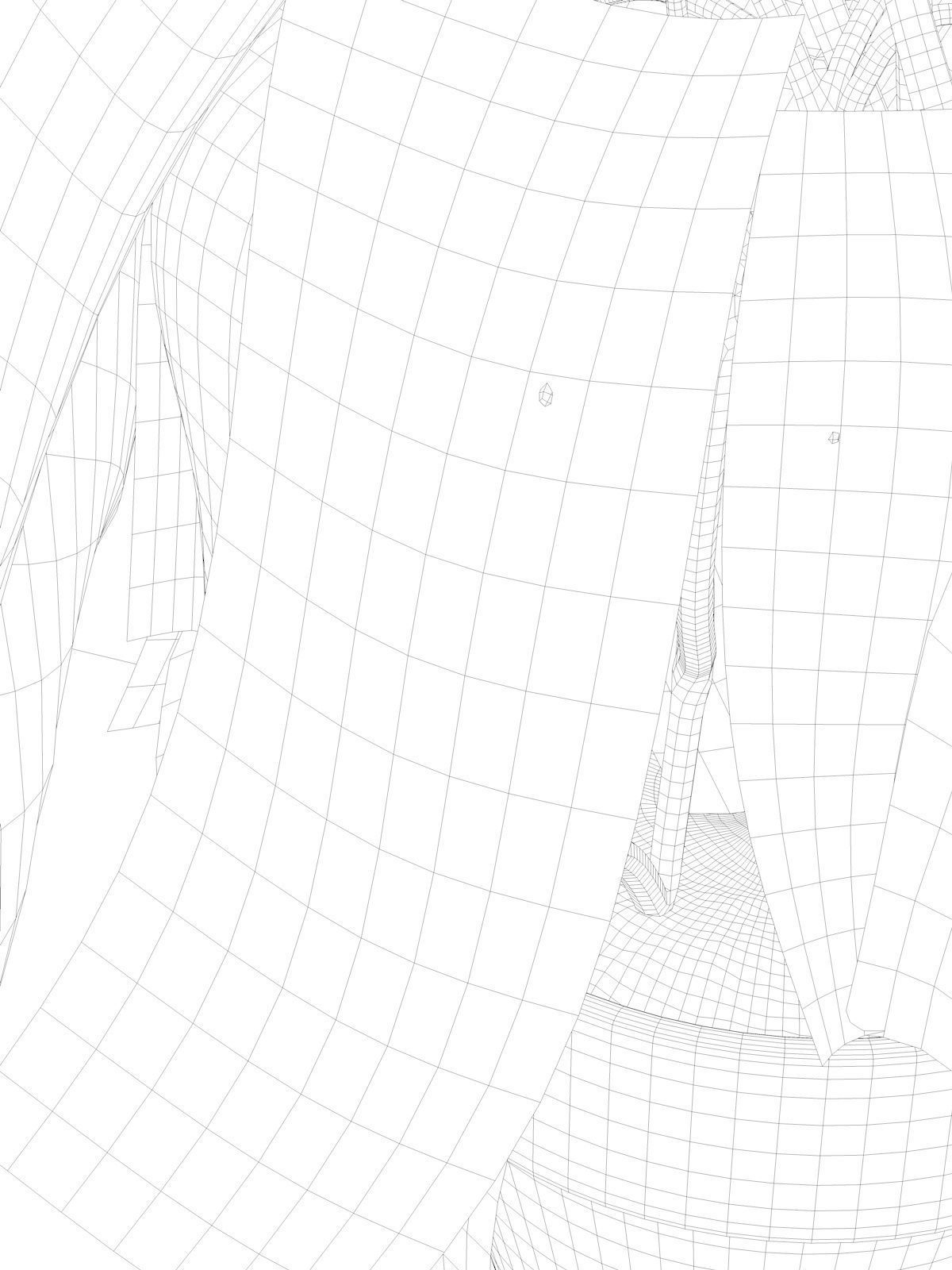 Polka Dot Begonia in Pot 3D model_5