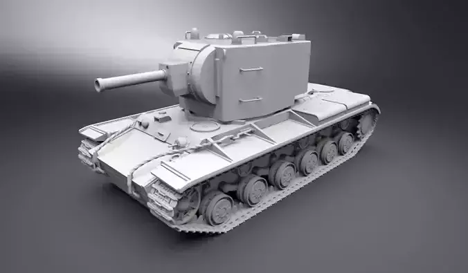 KV2 Tank Scale model 