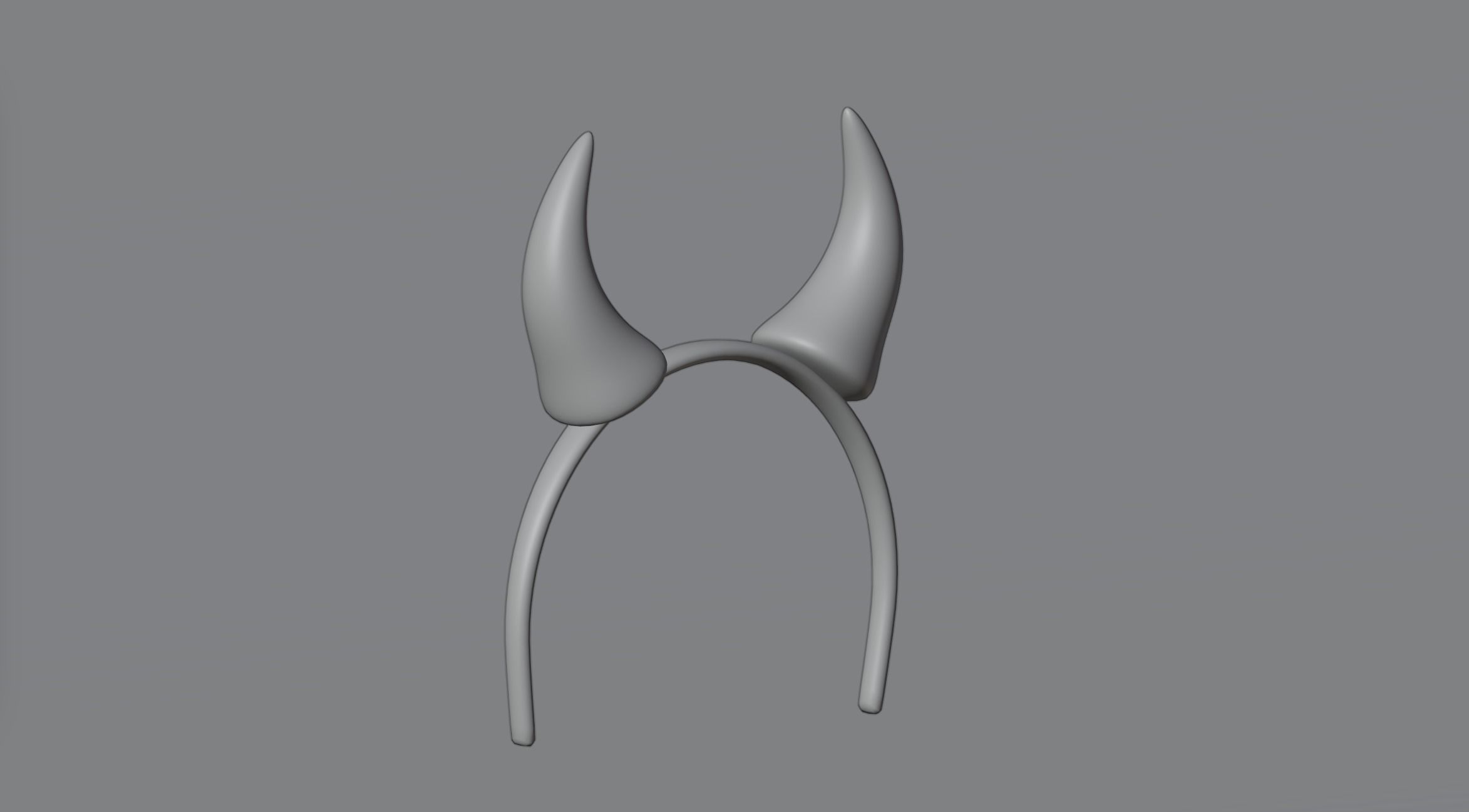 Horns 3 pair of 3D model_2