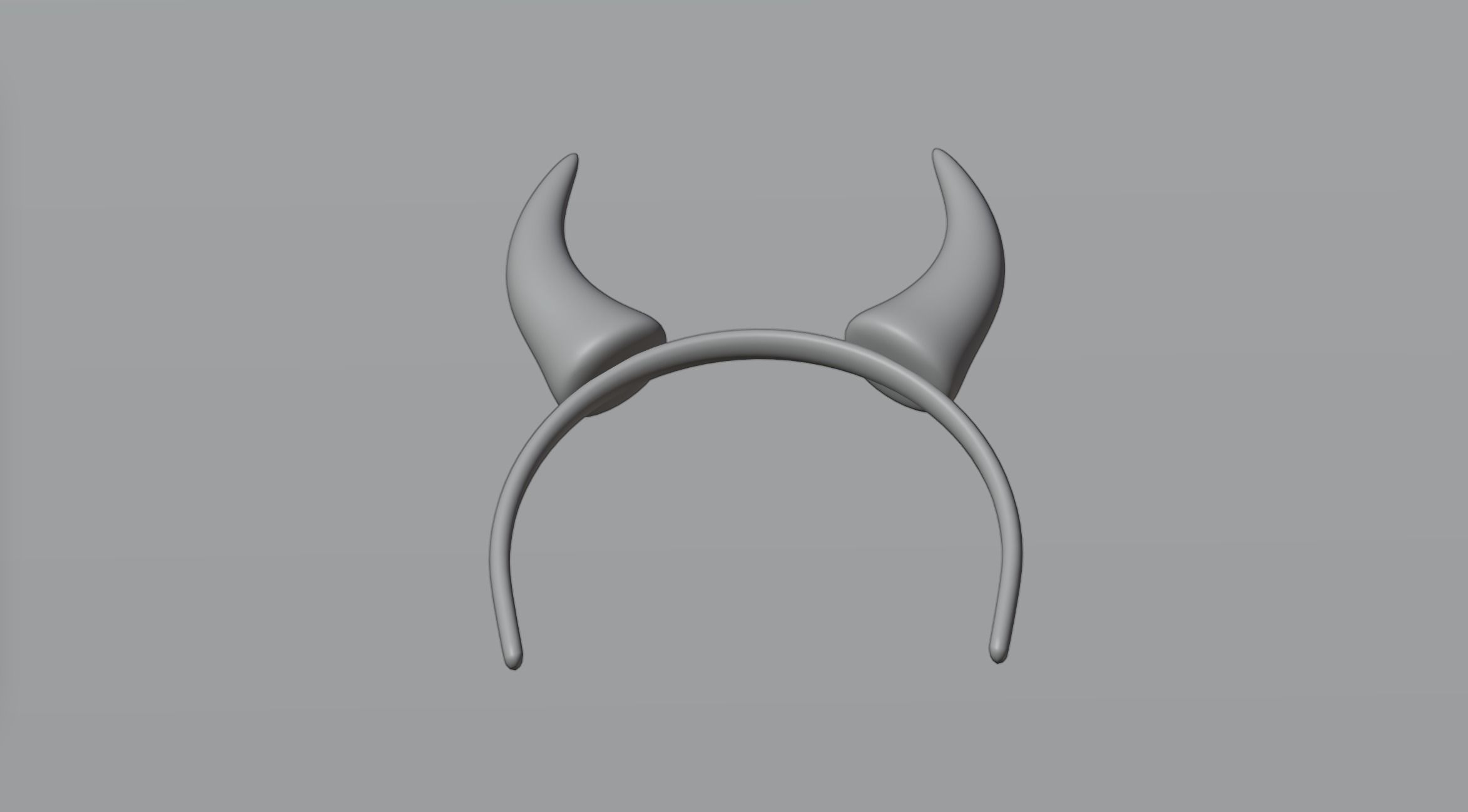 Horns 3 pair of 3D model_3