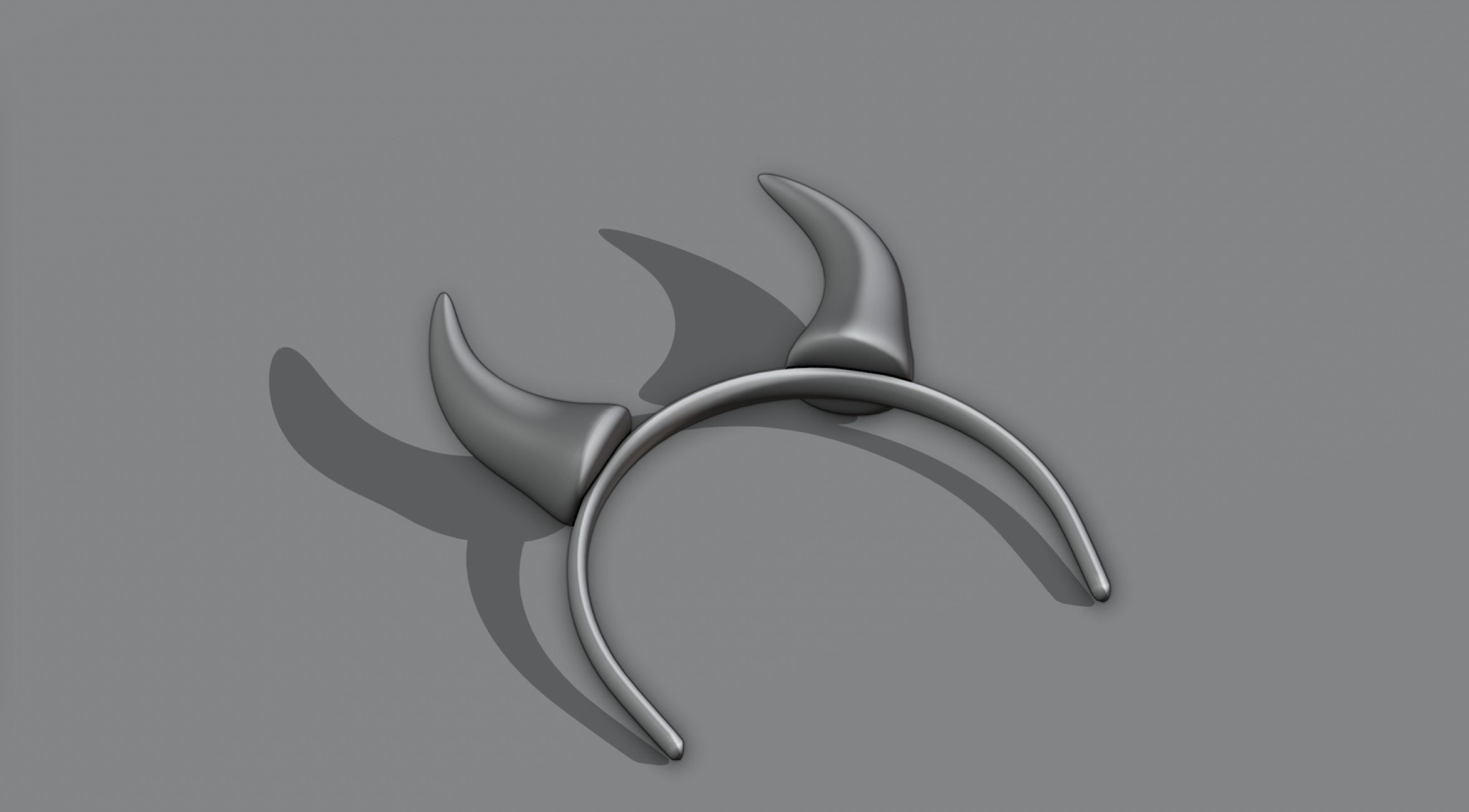 Horns 3 pair of 3D model_5