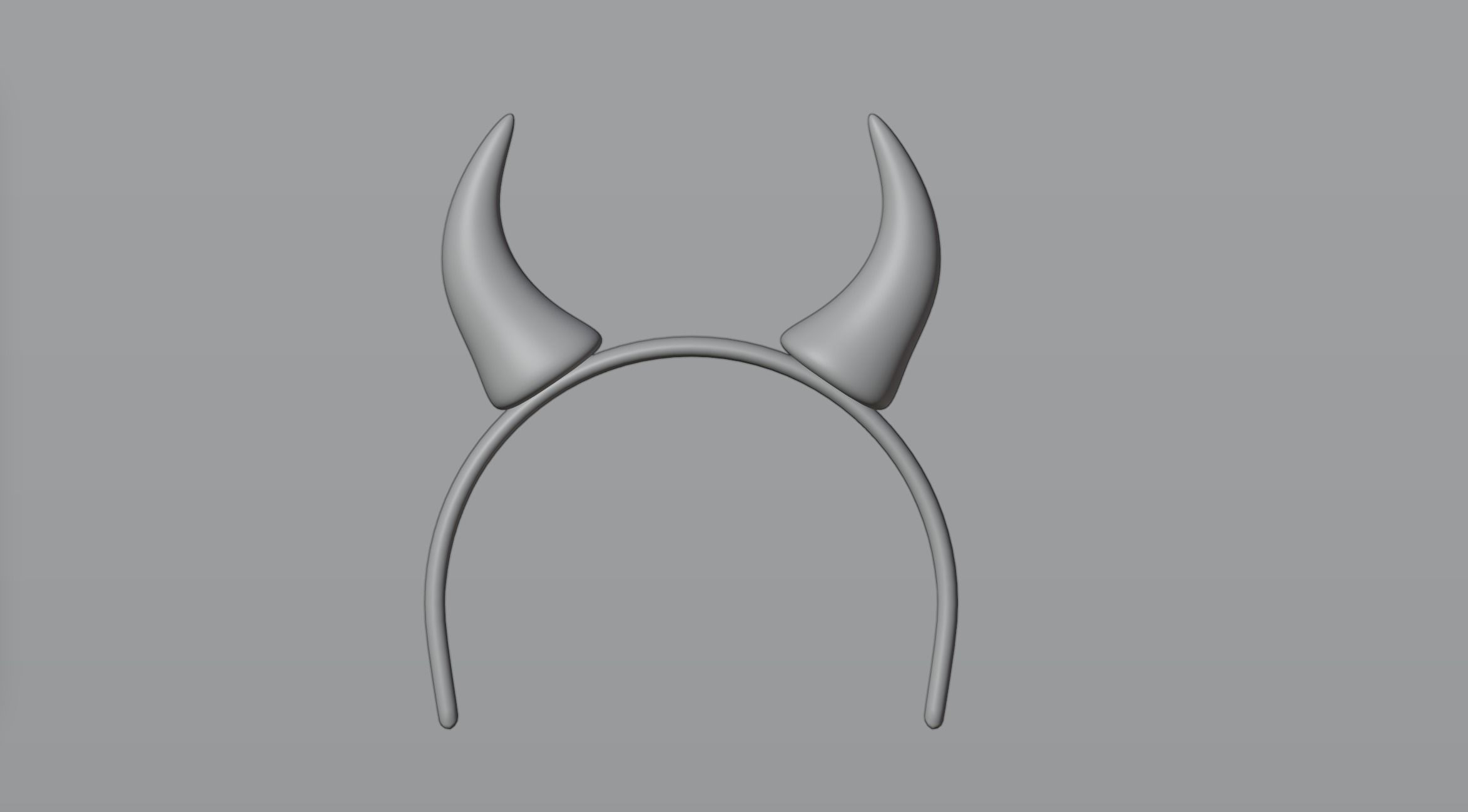 Horns 3 pair of 3D model_1