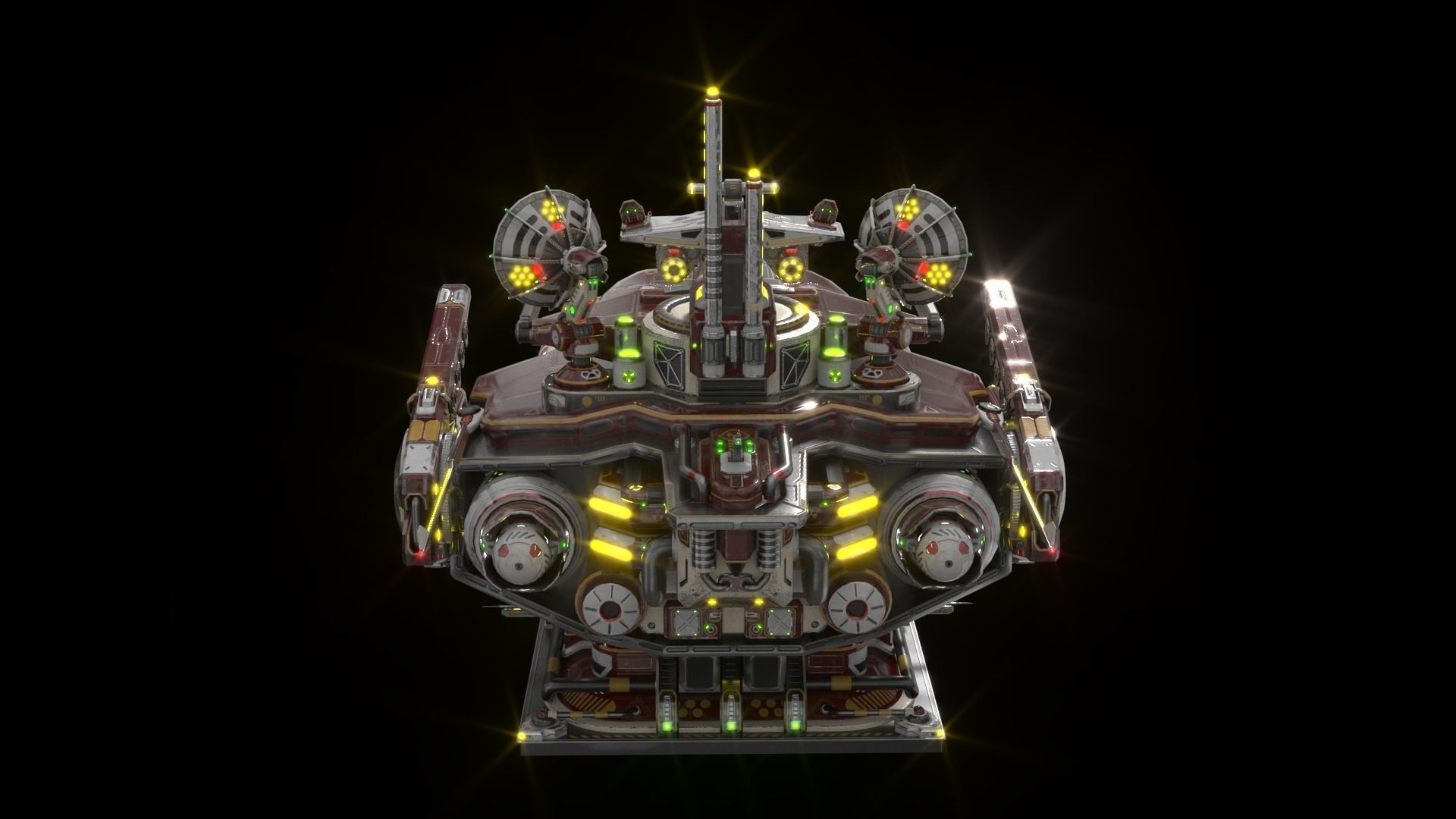 Imperial Large Command Module 3D model_17