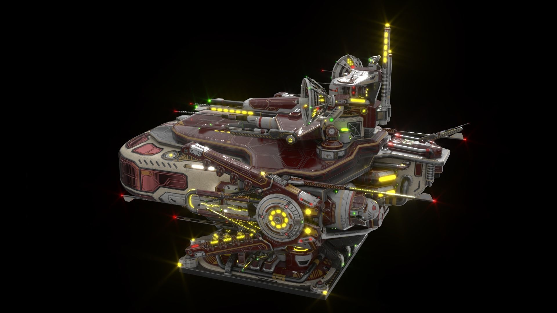 Imperial Large Command Module 3D model_20