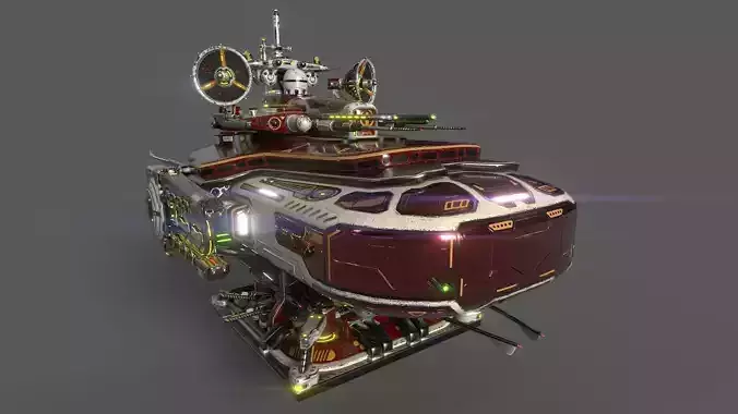 Imperial Large Command Module 3D model