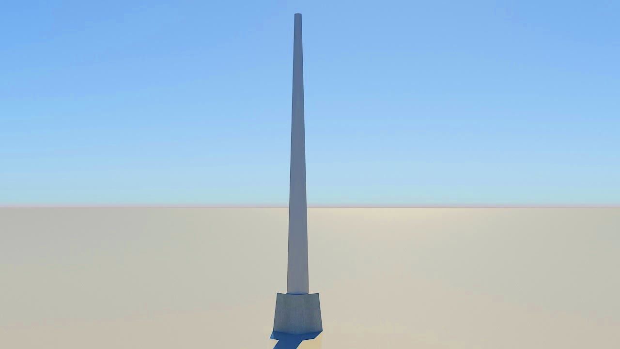 Substation equipment 3D Model Low-poly 3D model_4