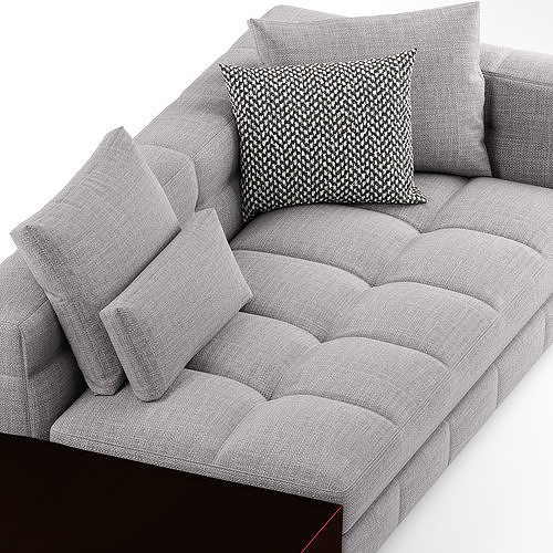 minotti blazer 3D model 4