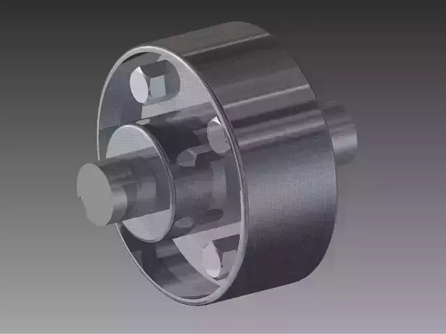 Protected Flange Coupling 3D model