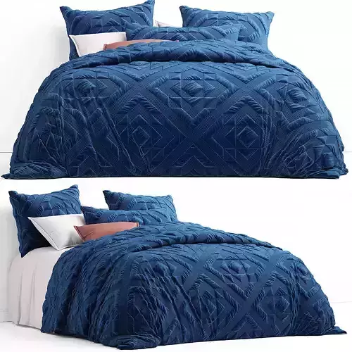 adairs bed 3D model