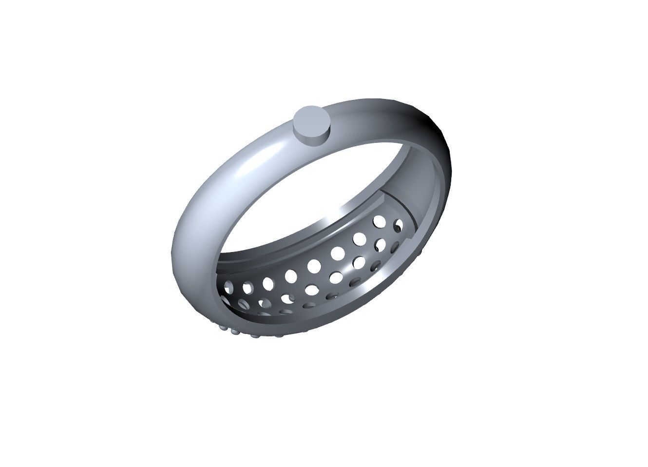 BOMBE RING 3D print model_7