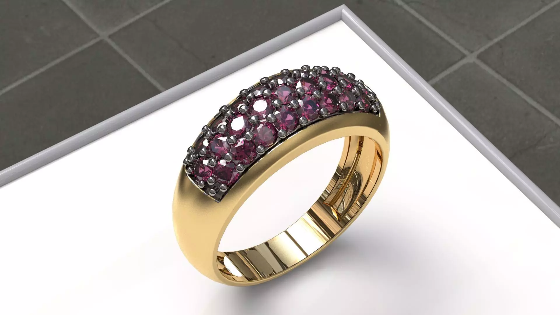 BOMBE RING 3D print model_0