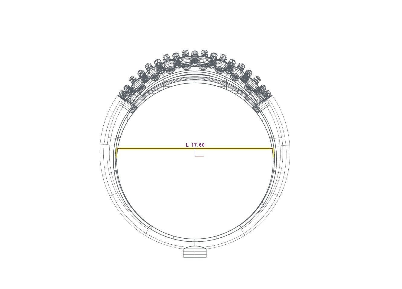 BOMBE RING 3D print model_4