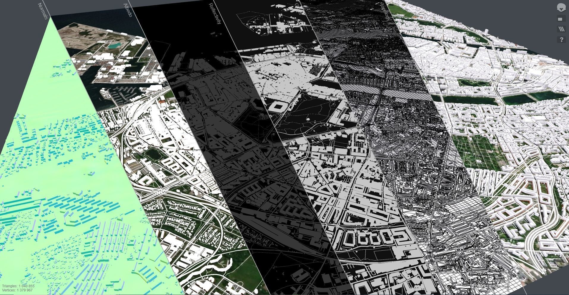 Cityscape Copenhagen  Denmark 3D model_14