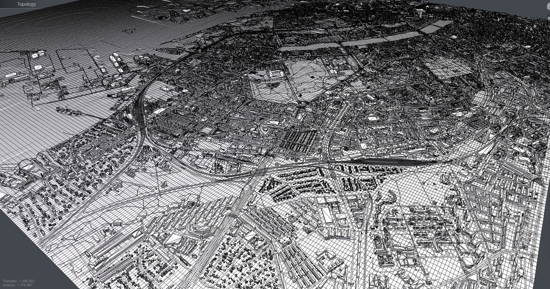 Cityscape Copenhagen  Denmark 3D model_15