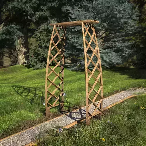 Garden Trellis 3D model