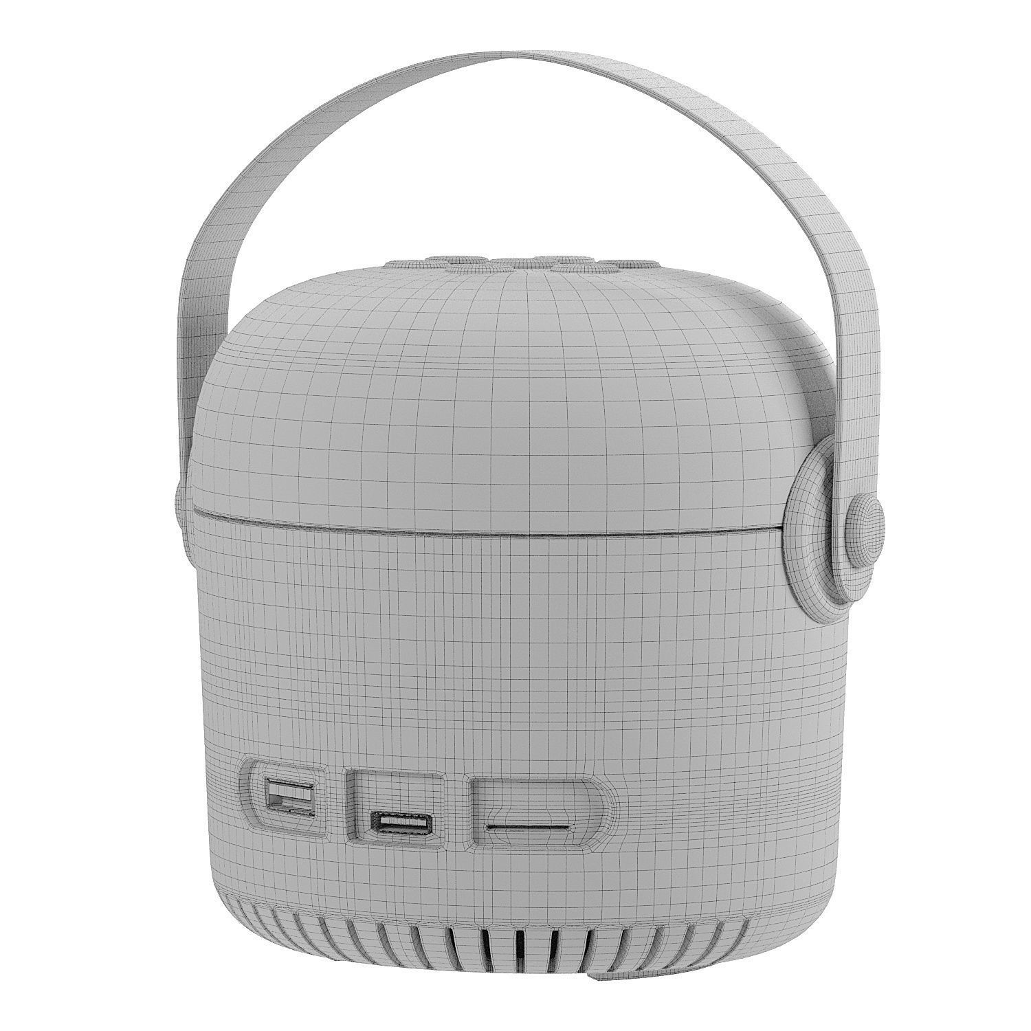 Mioji Projector Pink 3D model_13