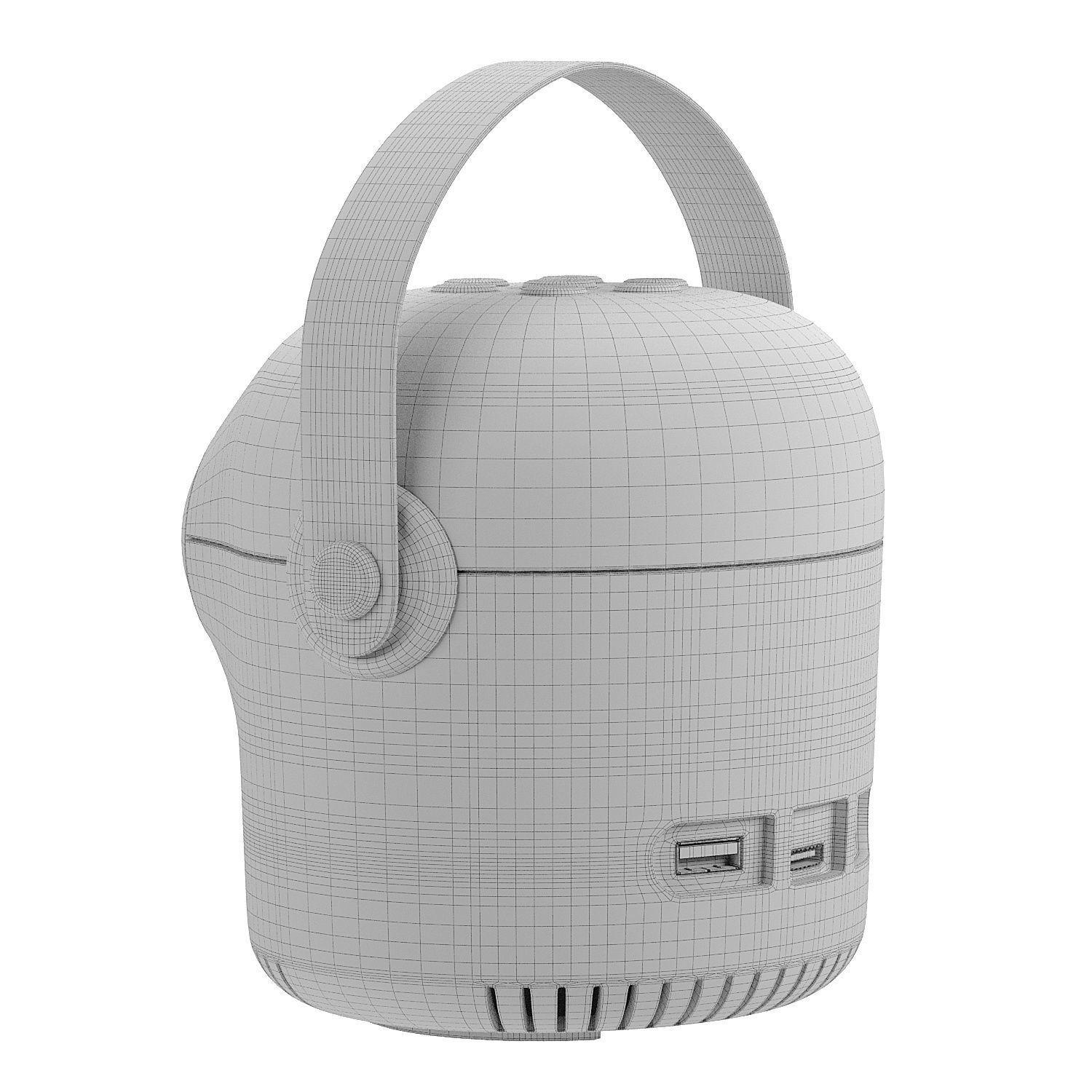 Mioji Projector Pink 3D model_11