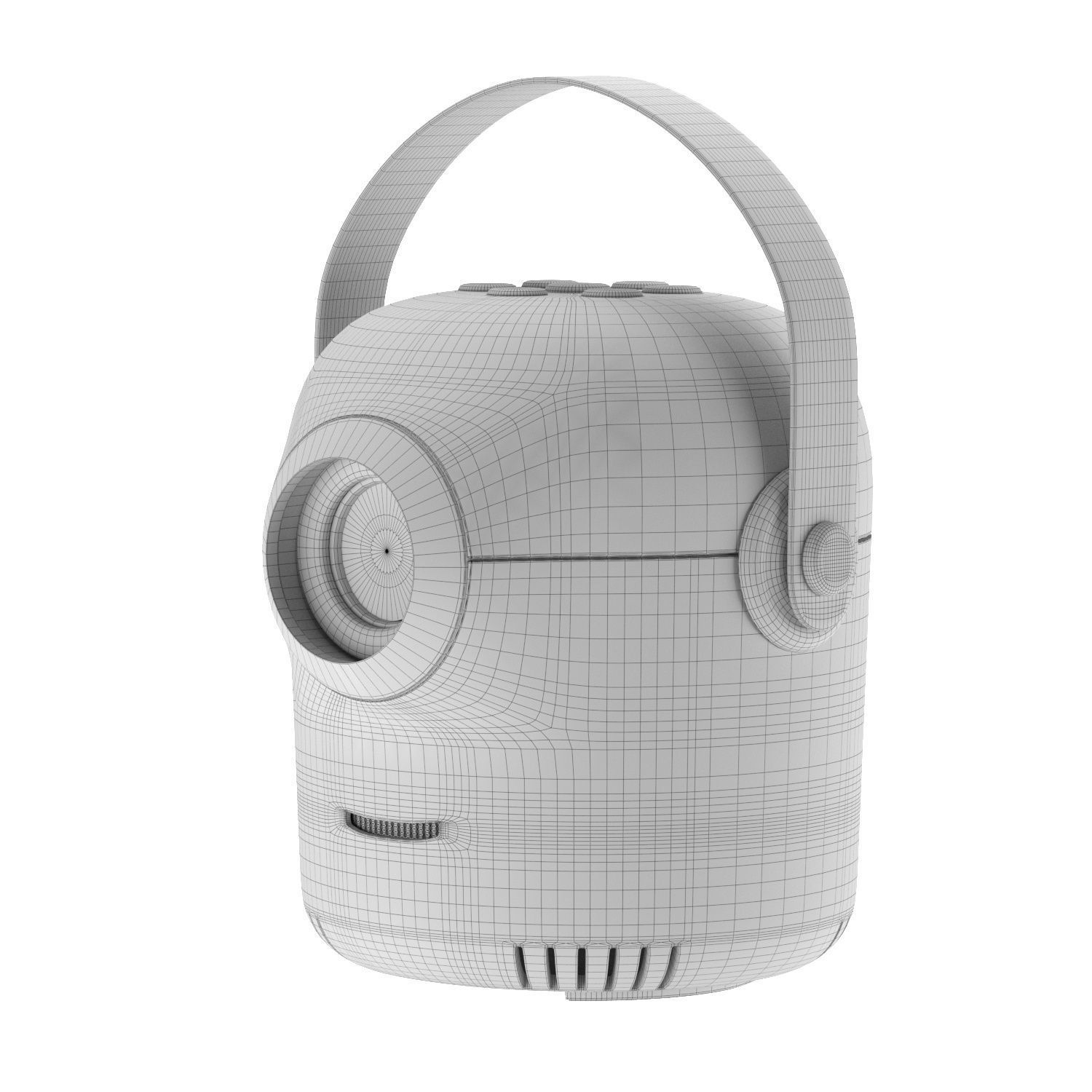 Mioji Projector Pink 3D model_15