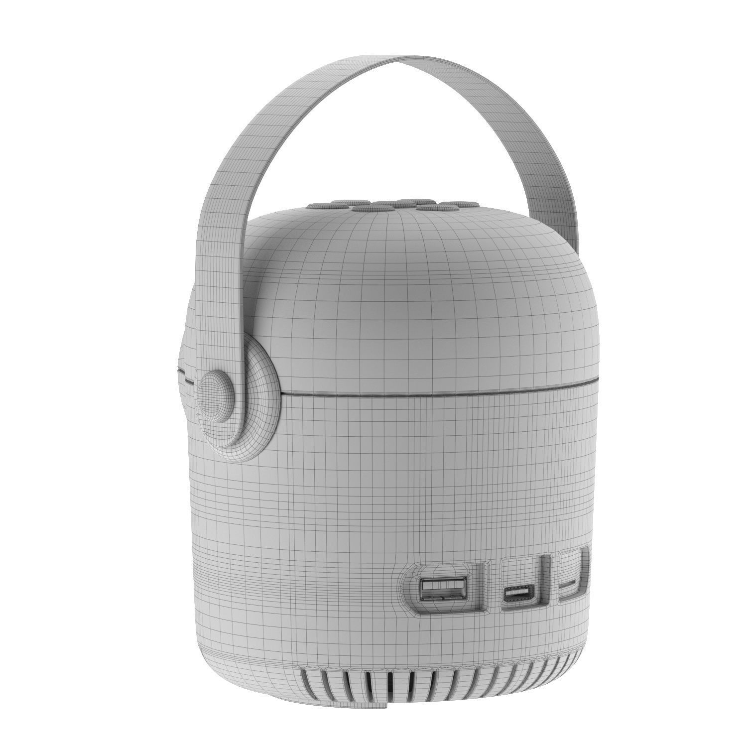 Mioji Projector Pink 3D model_9