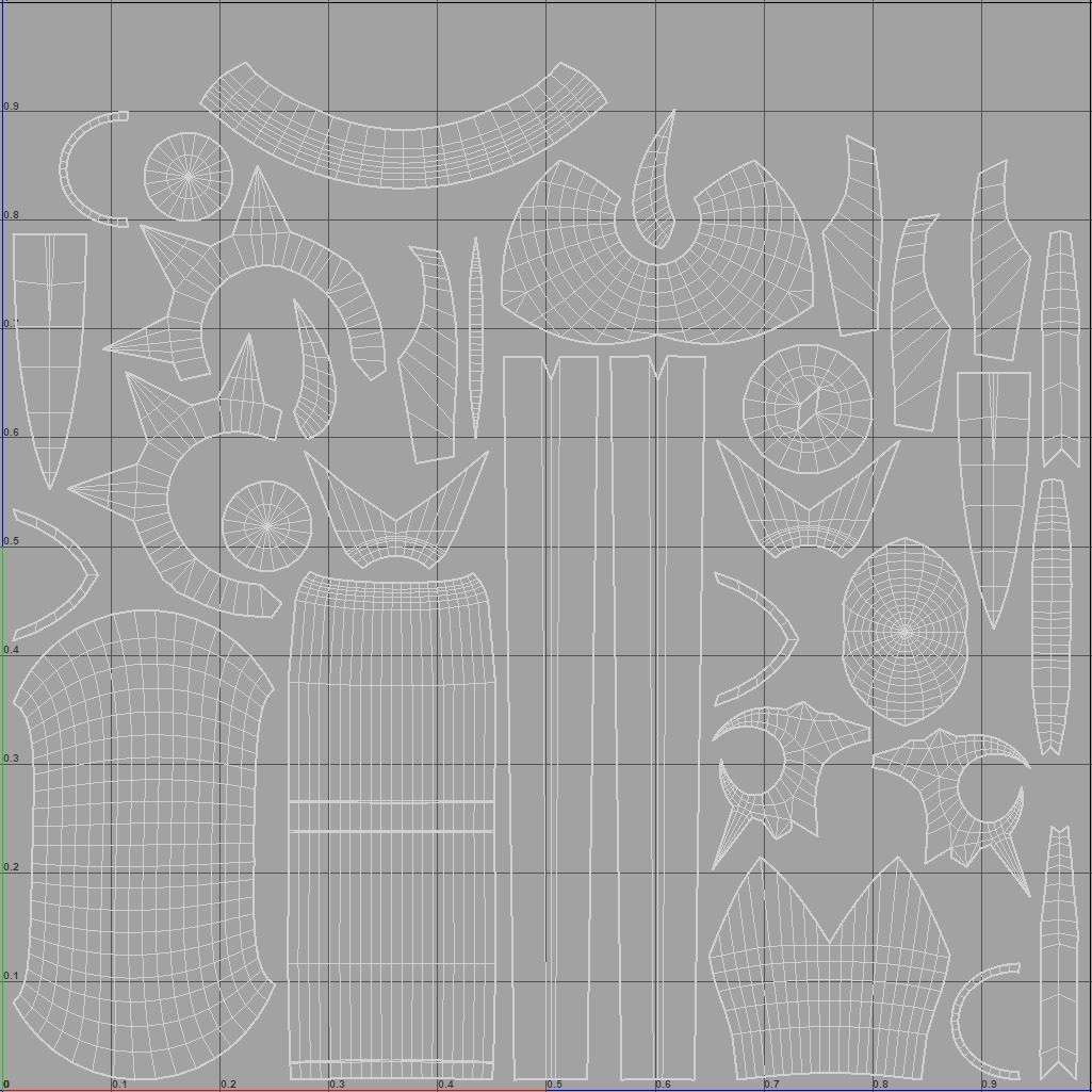 Twilight Sword Low-poly 3D model_18