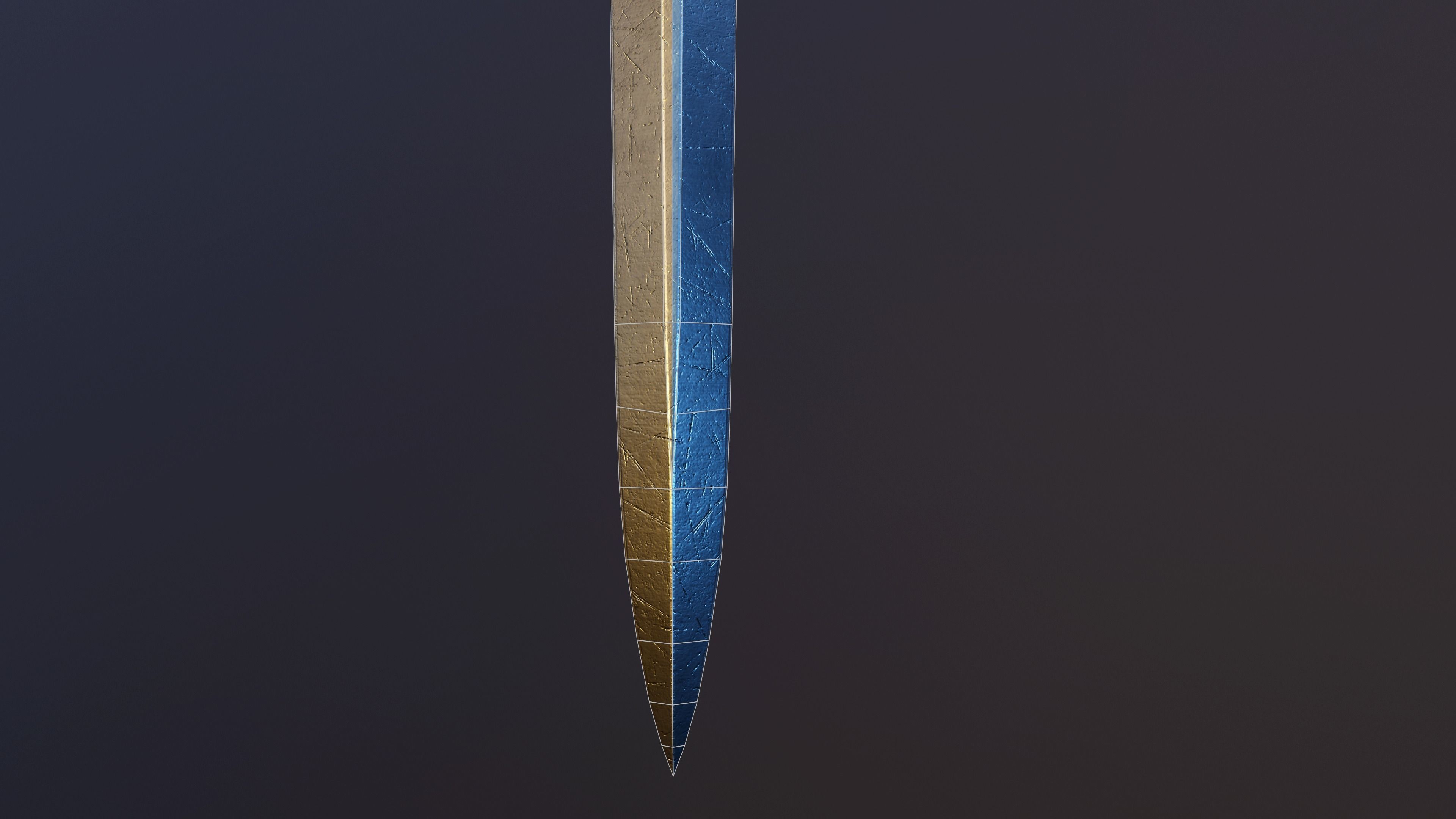 Twilight Sword Low-poly 3D model_17