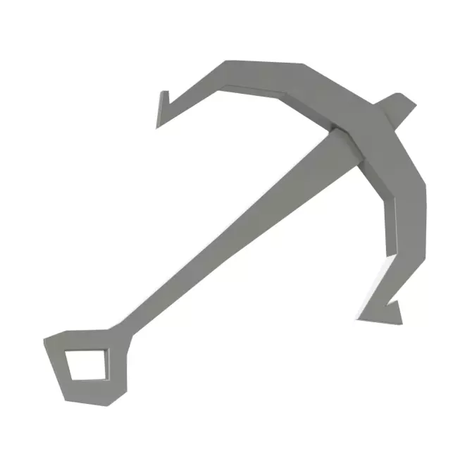 Oldschool Runescape - Life Size Barrelchest Anchor 3D print model_0