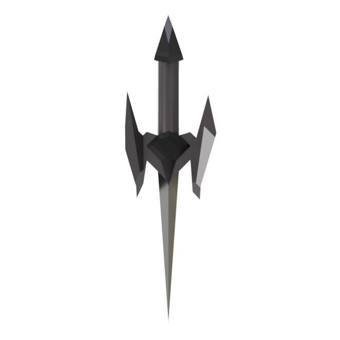 Oldschool Runescape - Life Size Avernic Defender 3D print model_1