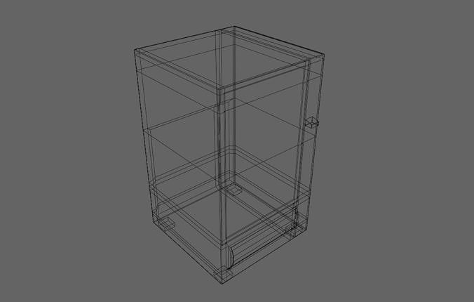 Candy Vending Machine - Maquina de Doces Low-poly 3D model 7