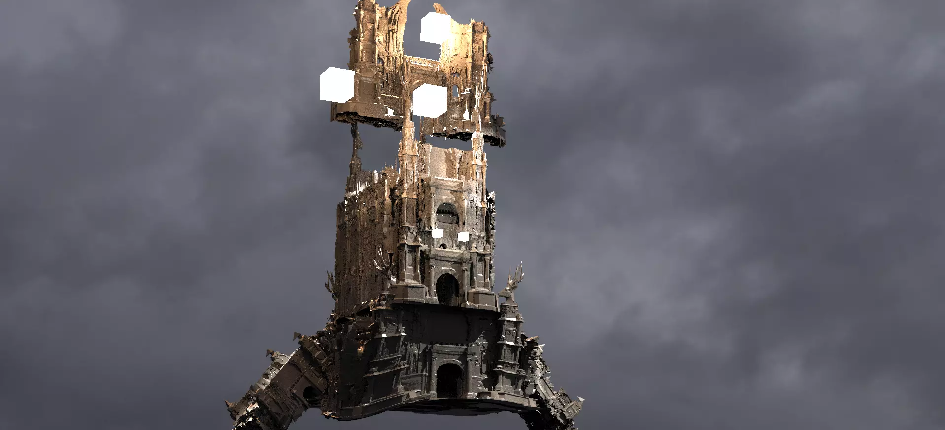 Devine Kingdom Helmet  3D model_0