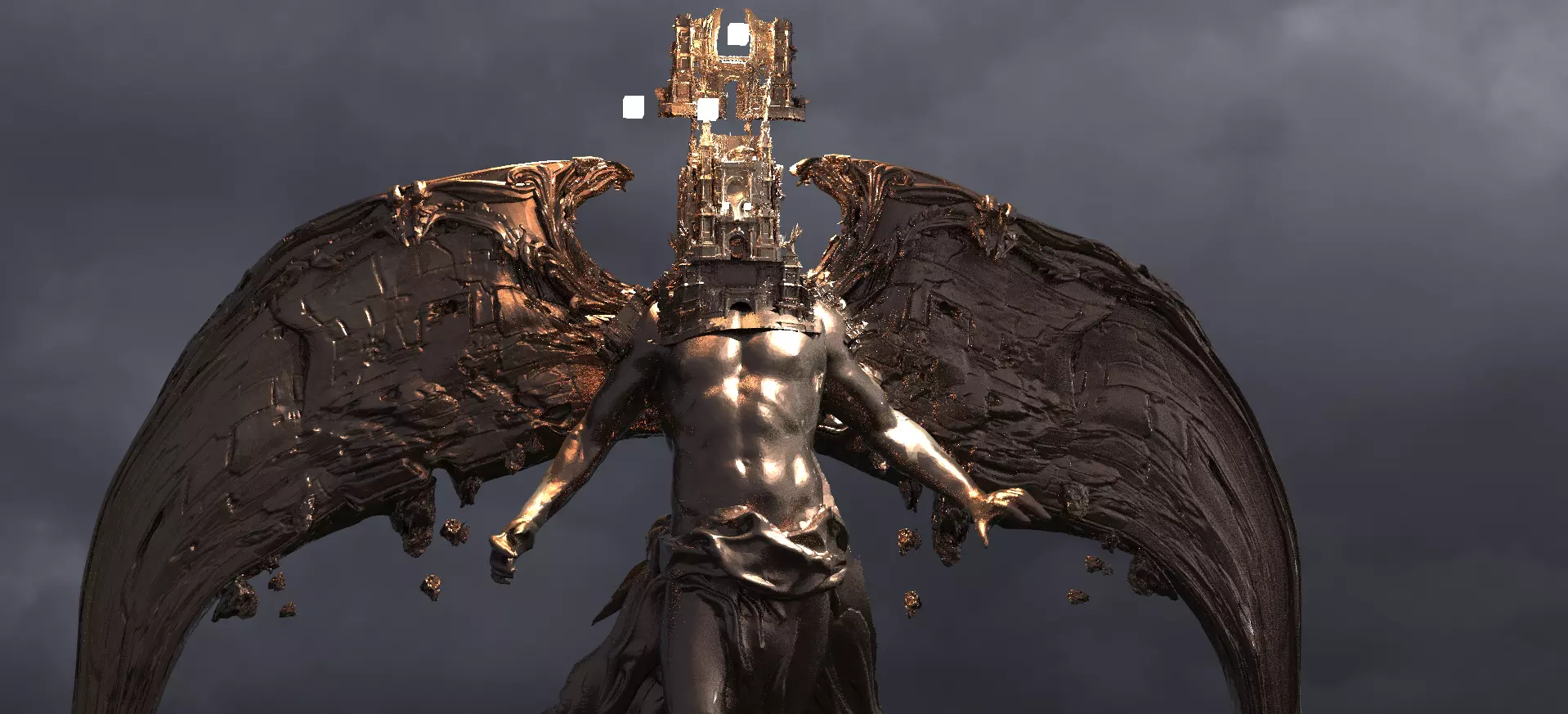 Devine Kingdom Arch Angel  3D model_0