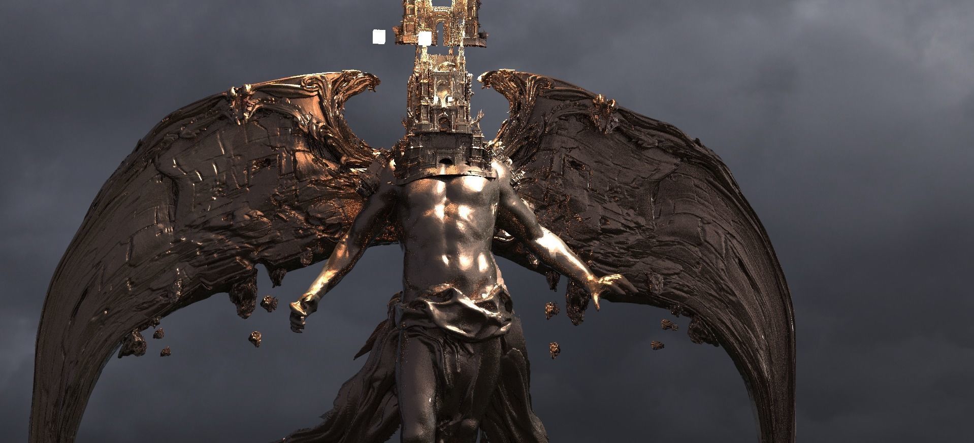 Devine Kingdom Arch Angel  3D model_2