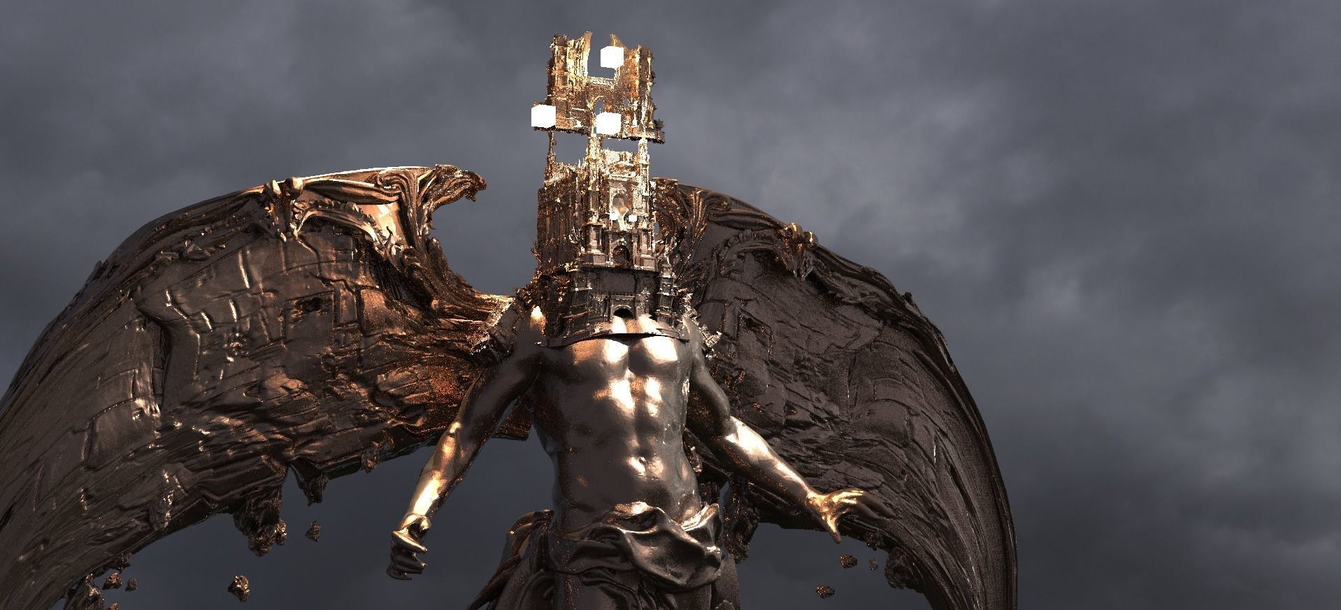 Devine Kingdom Arch Angel  3D model_1