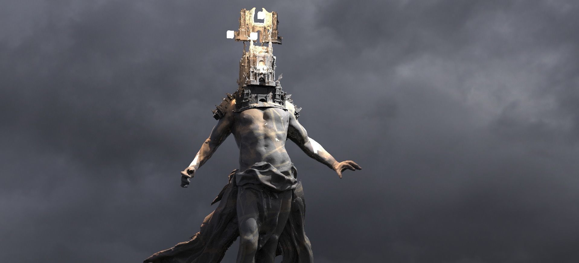 Devine Kingdom Arch Angel  3D model_3