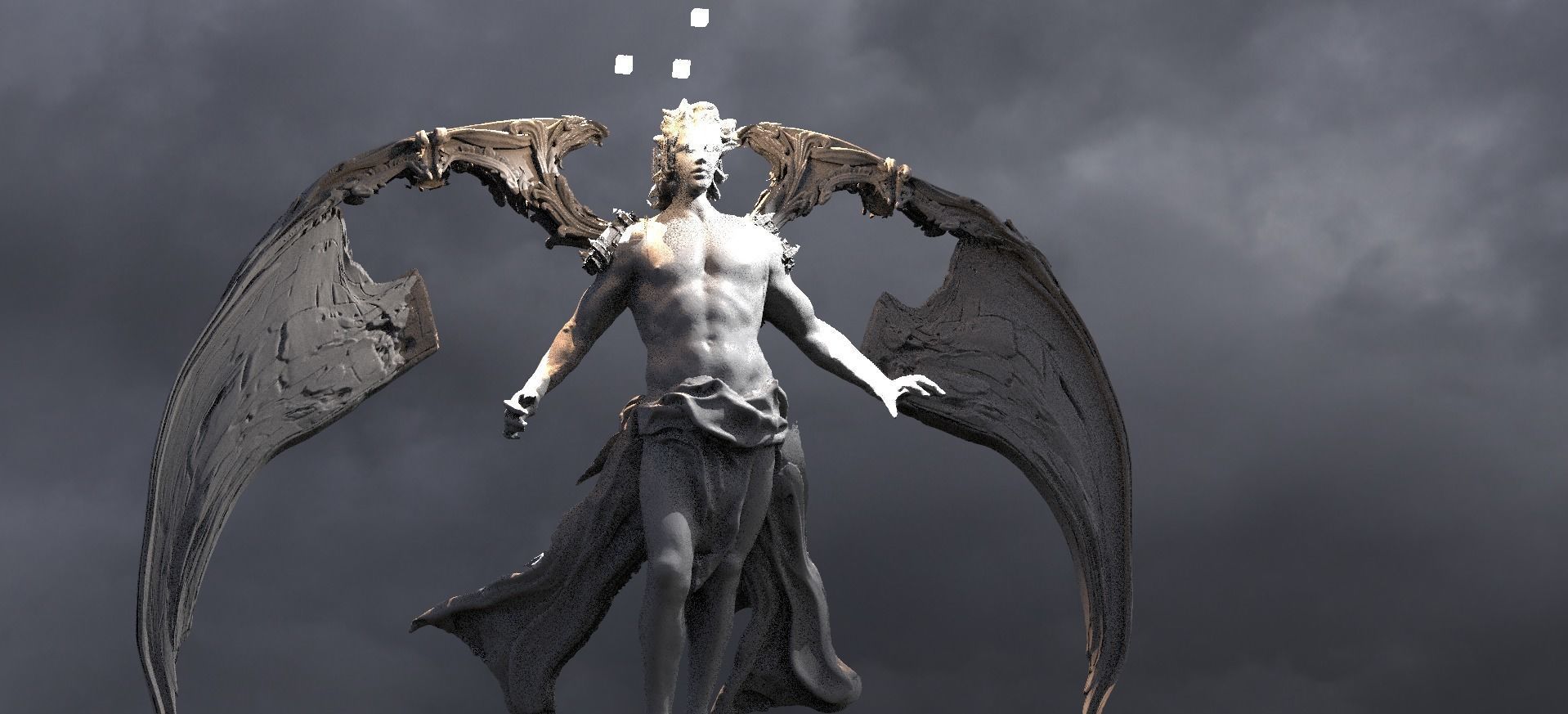 Devine kingdom Arch Angel 2 3D model_2