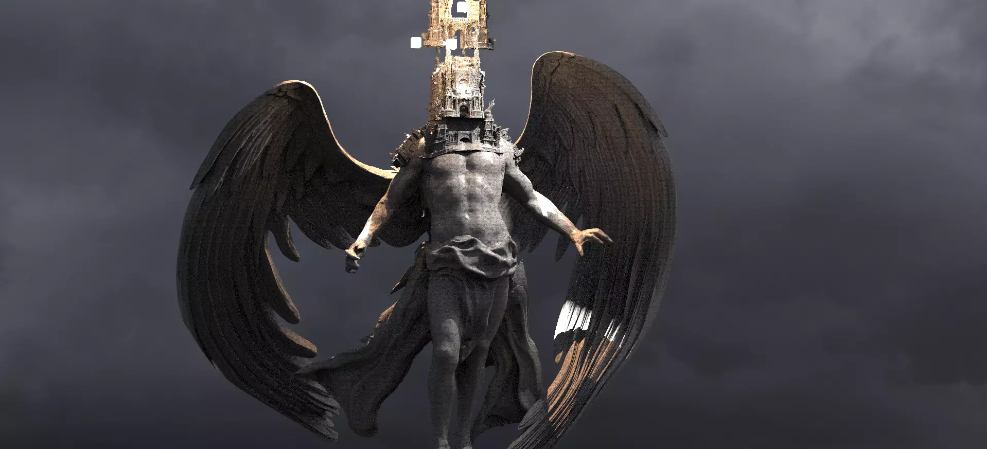 Devine kingdom Arch Angel 4 3D model_0
