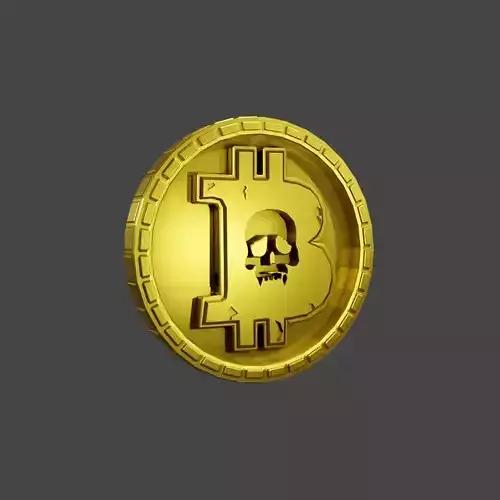 High quality abstract 3d coin
