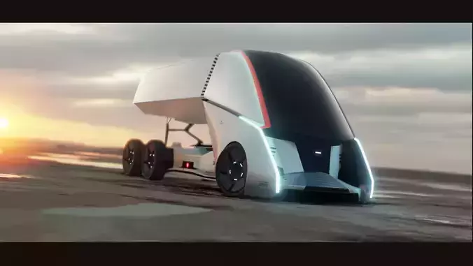 Truck Design Concept ST 3D model