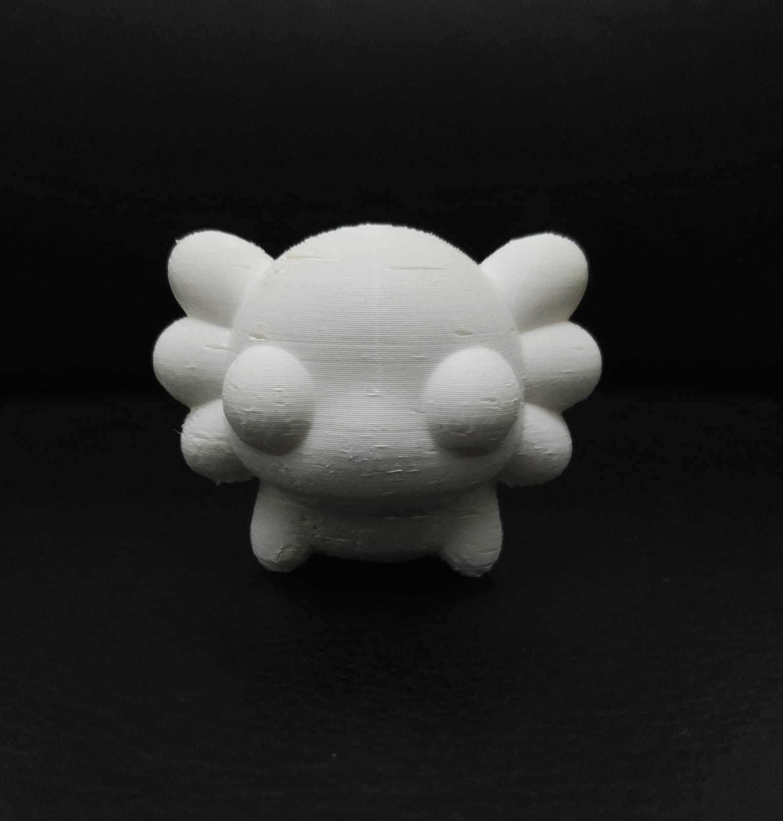Axolotl Big Eyes 3D print model_8