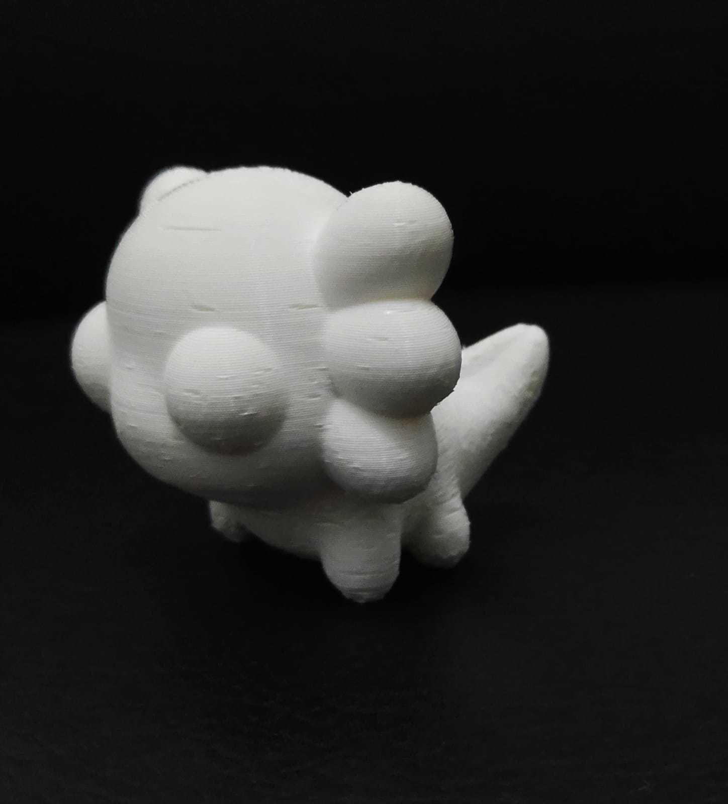 Axolotl Big Eyes 3D print model_9